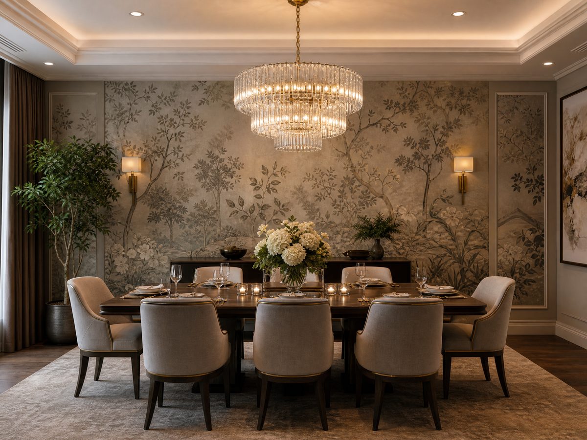 Custom Mural Dining